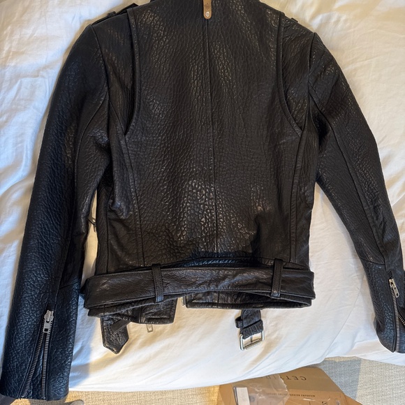 Mackage x Aritzia pebbled leather jacket - Picture 2 of 5